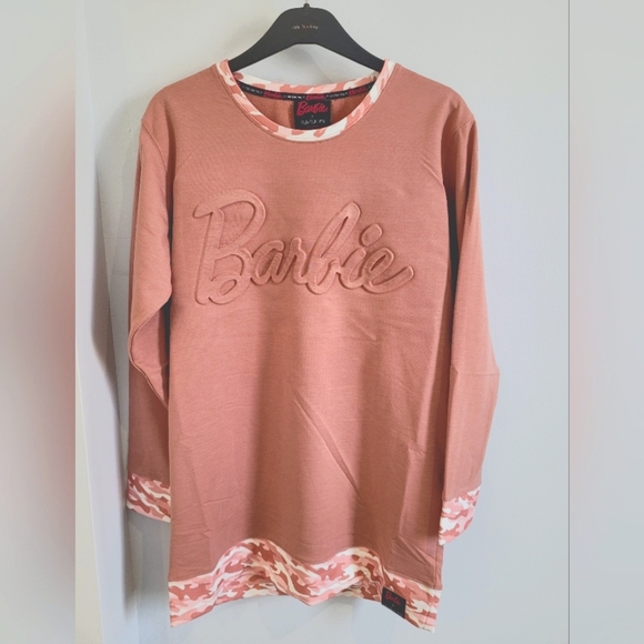 NWT-*Limited Edition* Official Barbie Pink Dress-Retails 263$- Oversized Small - Picture 1 of 6